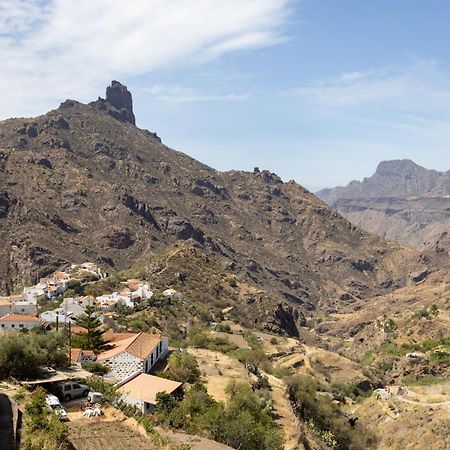 Casa Evaristo With Roque Nublo View Tejeda  Esterno foto