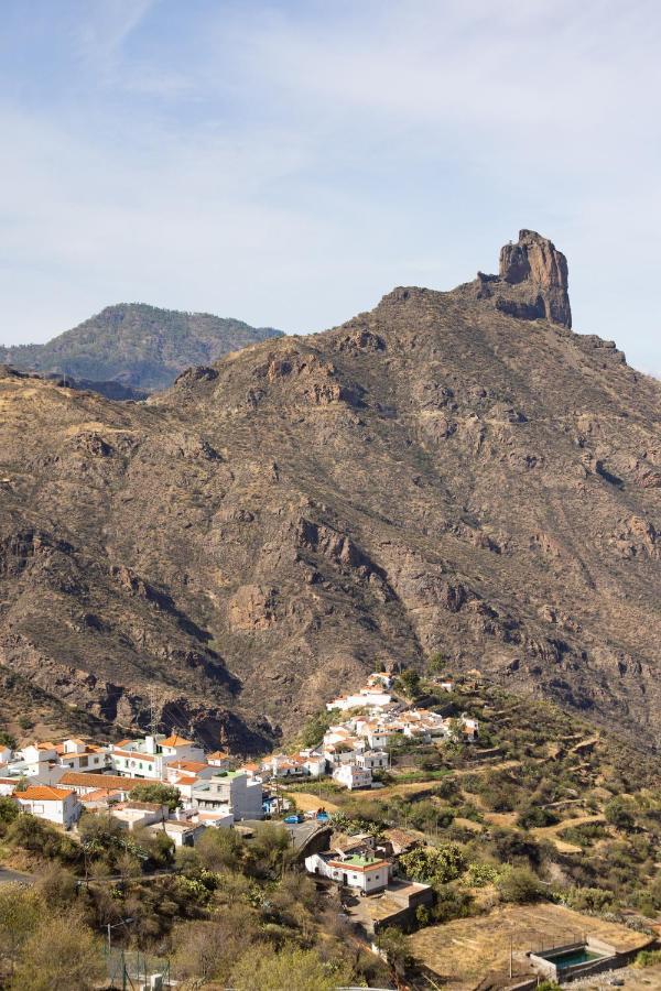 Casa Evaristo With Roque Nublo View Tejeda  Esterno foto
